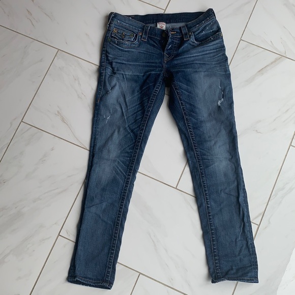 True Religion - Boyfriend fit jeans Sz 27. - Picture 1 of 8